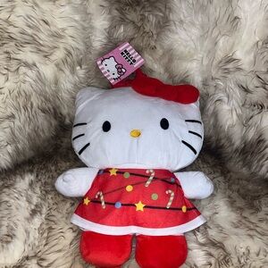 Hello Kitty Plush Toy in Red Dress